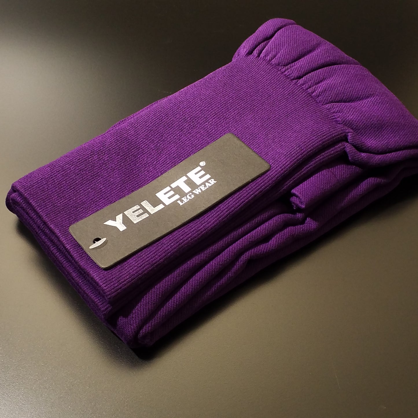 High Waist Compression Leggings with French Terry Lining