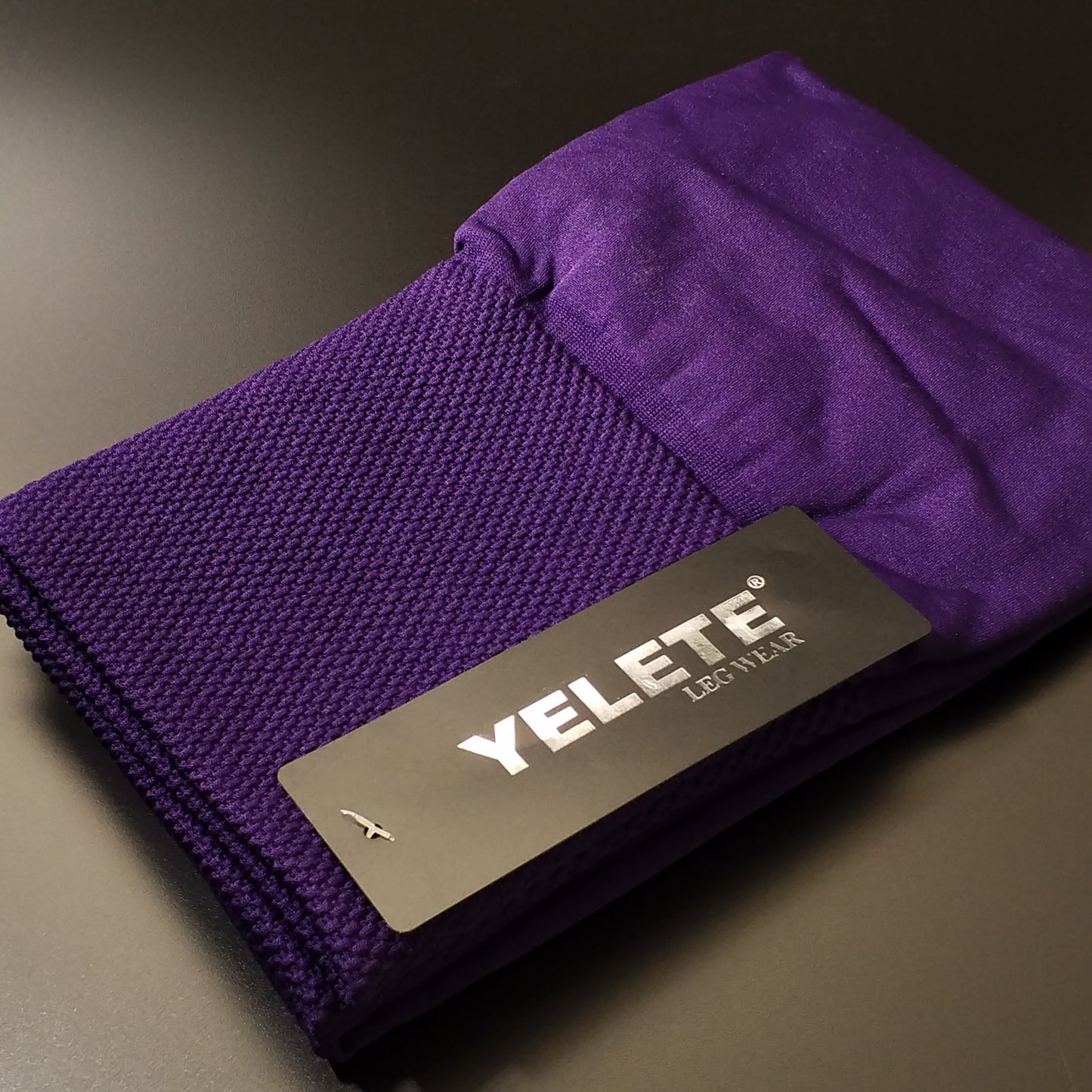 High Waisted Women's Full Length Seamless Purple Winters FLEECE Leggings