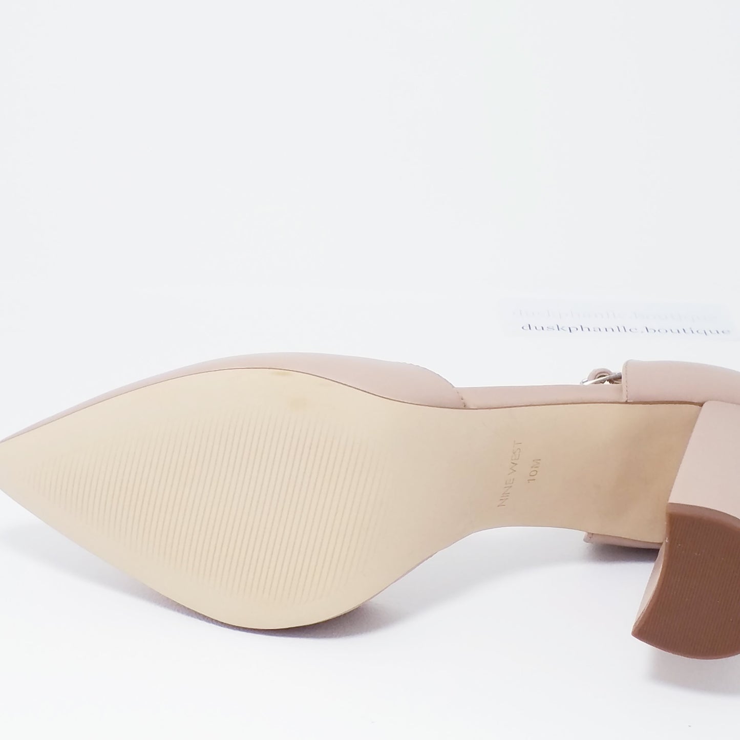 Nine West "Ailamina" Leather Heeled Sandal