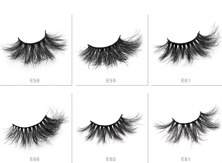 Visofree 3D Mink 25mm Lashes E59