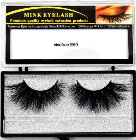 Visofree 3D Mink 25mm Lashes E59