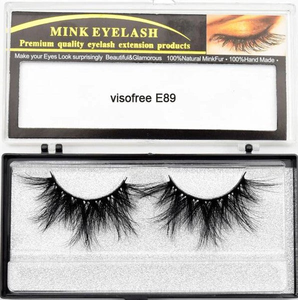 Visofree 3D Mink 25mm Lashes E89